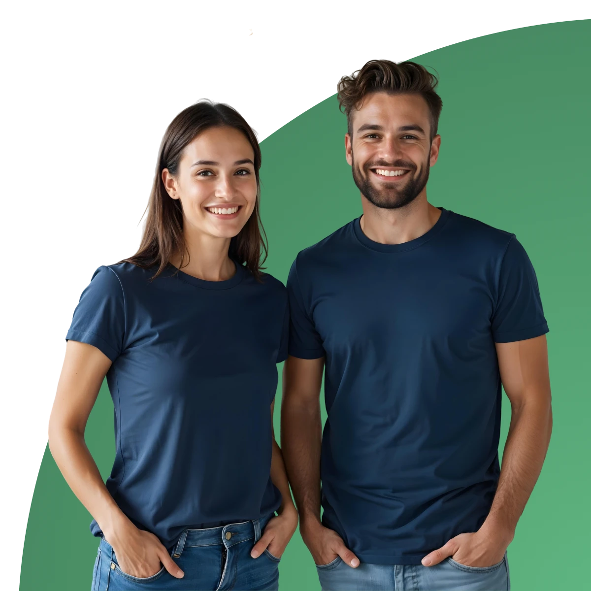 Business professionals benefiting from AI consulting services